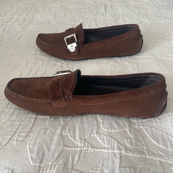 Prada Authentic Driving Loafers. Brown size 7. - Picture 6 of 14
